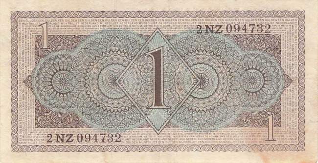 1 Gulden p72 8.8.1949